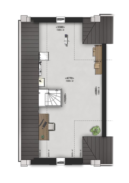 mediumsize floorplan